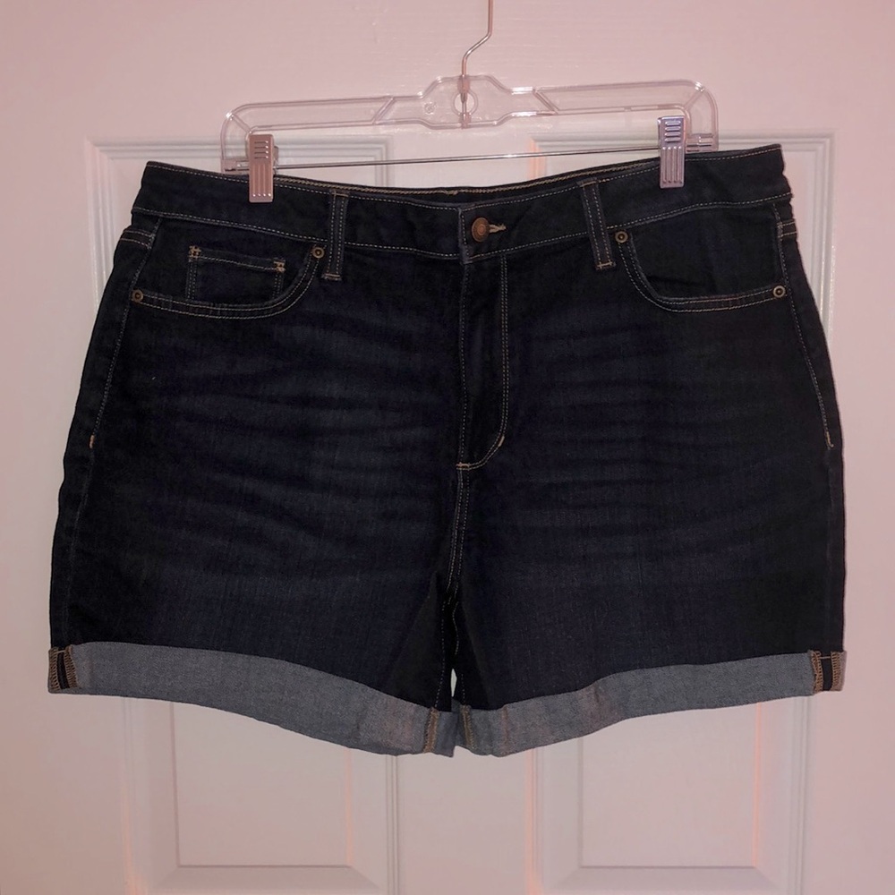 Dark Wash Denim Short